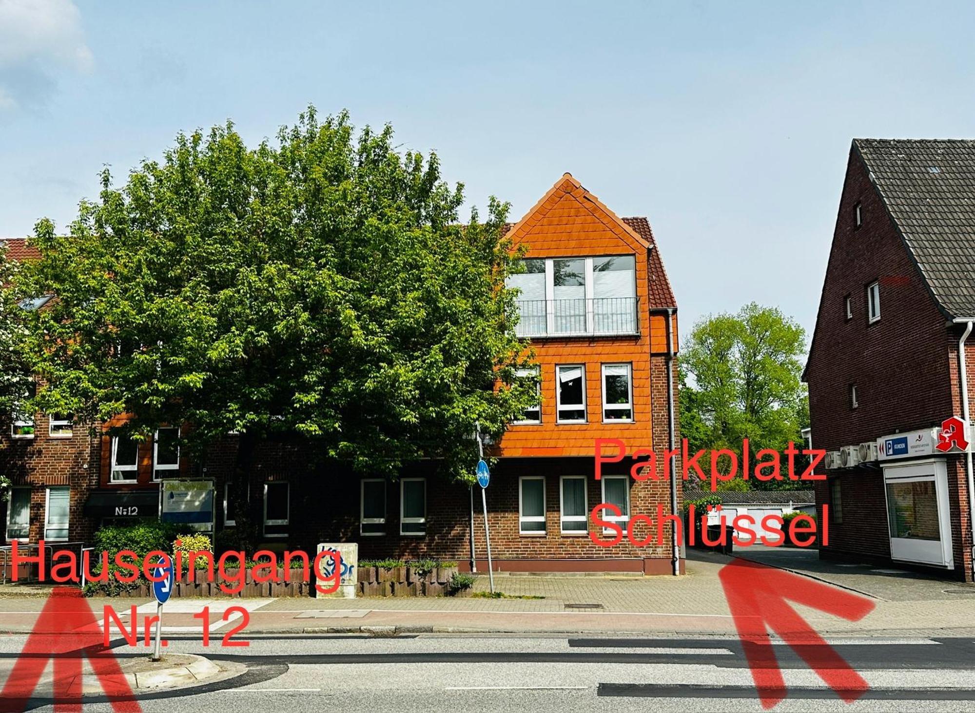 Etagen-Wohnung Nahe Flughafen Hamburg Norderstedt Exterior photo